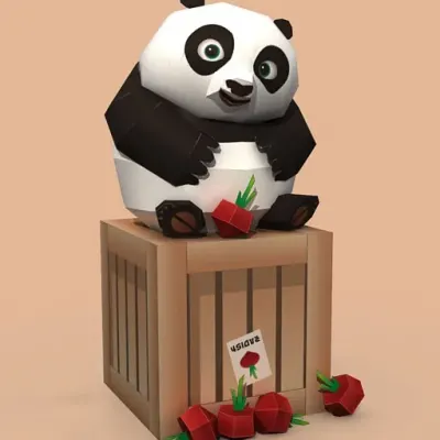 Ящик-Кунг-Фу Панда 2 / Crate — Kung Fu Panda 2
