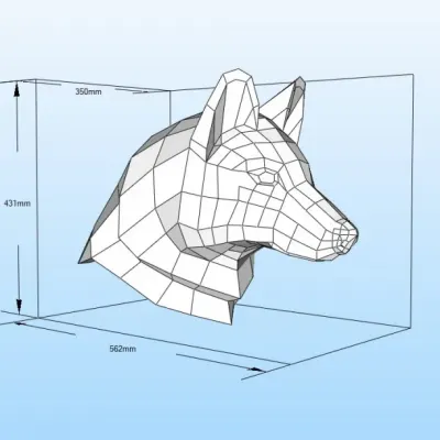 Волчья голова / wolf head