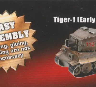 Модель танка Tiger 1