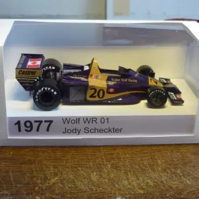 Wolf WR 01, масштаб 1:24 Formula 1