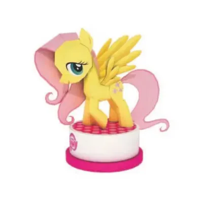 Бумажная модель Флаттершай (Мой маленький Пони / My little pony)