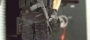 Бумажная модель Боец спецназа SWAT