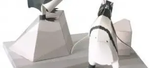 Бумажная модель Африканский пингвин