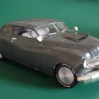 Бумажная модель Автомобиль Mercury Monterey 1950 (Кобра)
