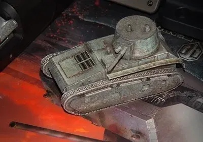 Бумажная модель Танк Leichttraktor