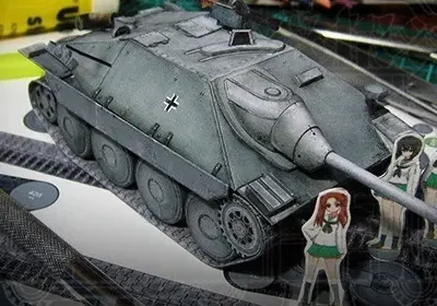 Бумажная модель Танк Hetzer