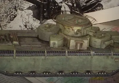 Бумажная модель Танк Т-35А