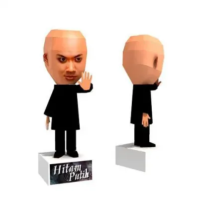 Бумажная модель Deddy Corbuzier