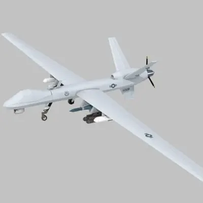 Бумажная модель Беспилотный самолет MQ-9 Reaper