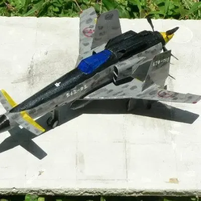 Бумажная модель Самолет Sanka Mark B (Небесные скитальцы)