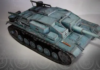 Бумажная модель Самоходная установка StuG III