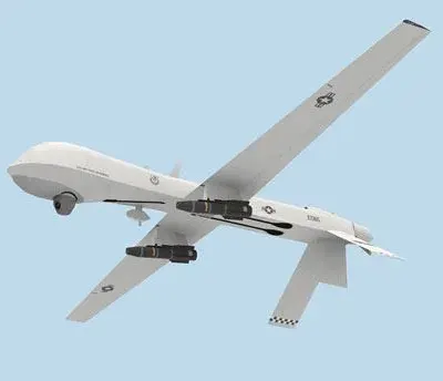 Бумажная модель Беспилотный самолет MQ-1 Predator