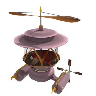 Бумажная модель Unicopter (RIA: The Lightclan Chronicles)