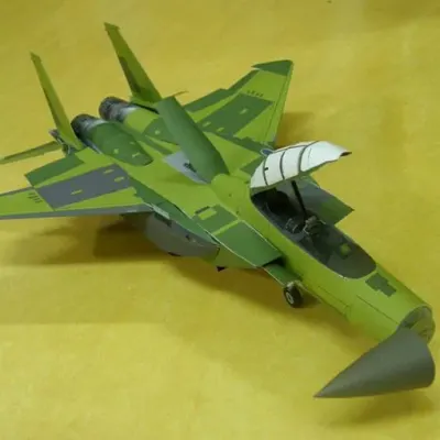 Бумажная модель Истребитель F-15K Slam Eagle (производственный вид)