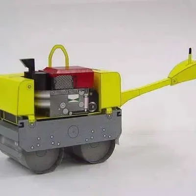 Бумажная модель Ручной каток SAKAI HV60ST