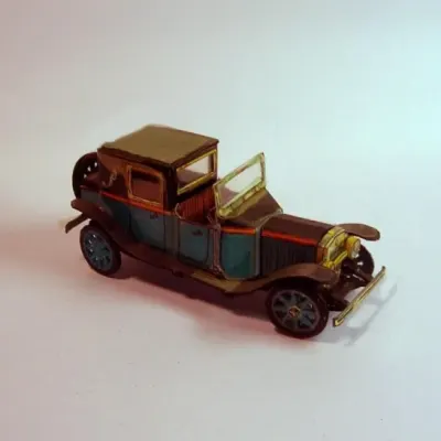 Бумажная модель Автомобиль Rolls-Royce 20/25