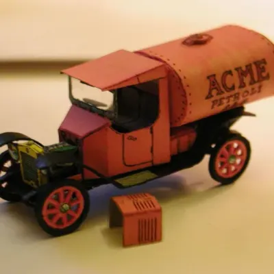 Бумажная модель Грузовик Acme