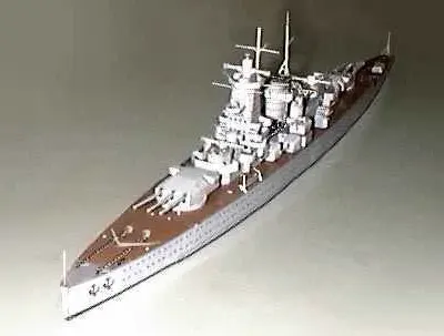 Бумажная модель Крейсер Адмирал граф Шпее / Admiral Graf Spee