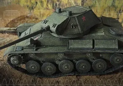 Бумажная модель Танки Т-70 и Т-80