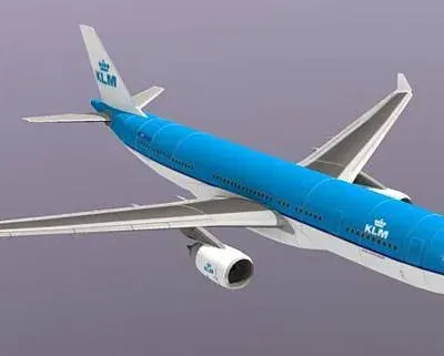 Бумажная модель Авиалайнер Airbus A330-200 KLM