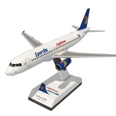 Бумажная модель Авиалайнер Airbus A320 EgyptAir