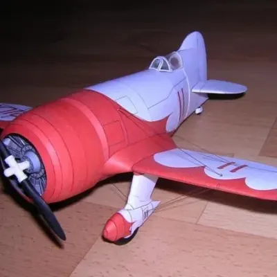 Бумажная модель Самолет Gee Bee R-1