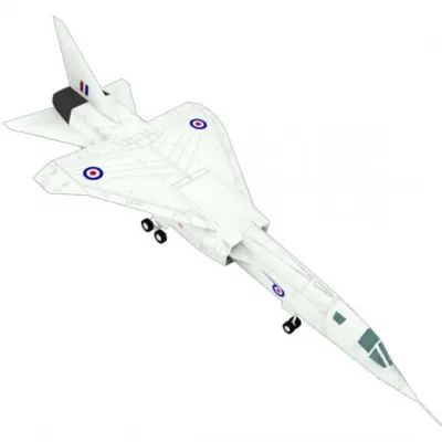 Бумажная модель Бомбардировщик BAC TSR-2
