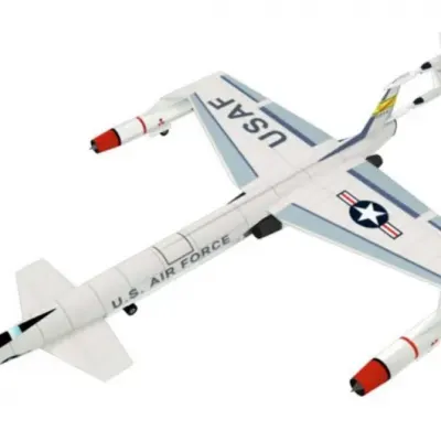 Бумажная модель Бомбардировщик Convair XAB-1 Beta-1