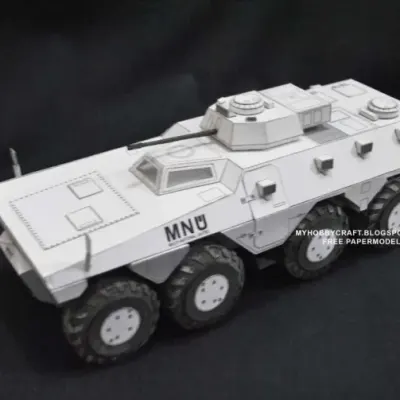Бумажная модель Боевая машина MNU (Район №9)