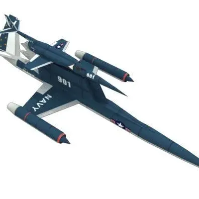 Бумажная модель Самолет Douglas 1186-C