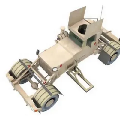 Бумажная модель Система разведки мин T/MDV Husky