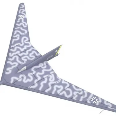 Бумажная модель Бомбардировщик Horten Ho XVIII
