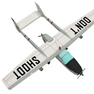 Бумажная модель Самолет О-2 Skymaster