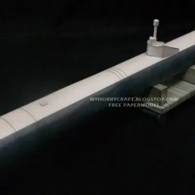 Бумажная модель Торпеда Кайтэн