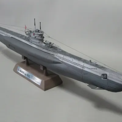 Бумажная модель Подводная лодка типа VII-C