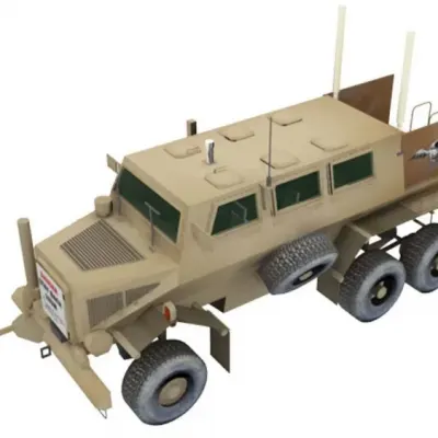 Бумажная модель Бронетранспортер Buffalo MPV