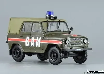 Бумажная модель Автомобиль УАЗ-469 ВАИ