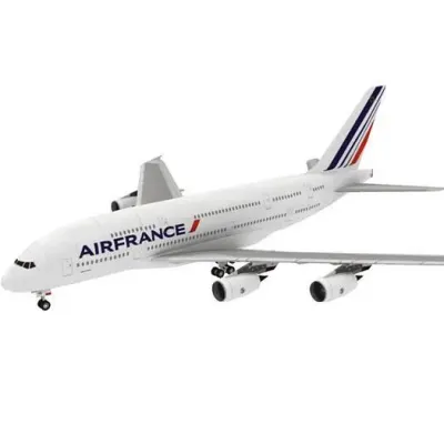 Бумажная модель Авиалайнер Airbus A380 Air France