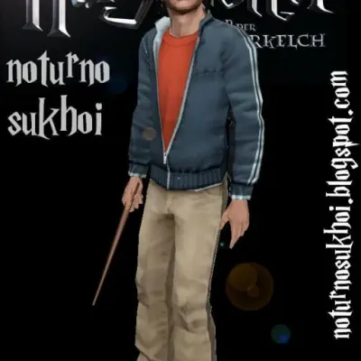 Бумажная модель Гарри Поттер