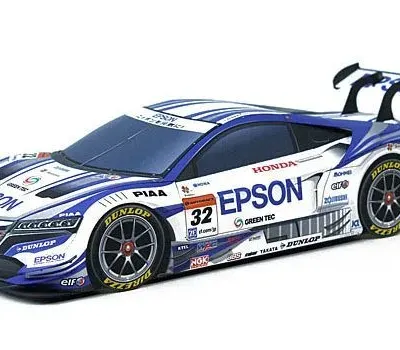 Бумажная модель Автомобиль Honda NSX Concept-GT [средняя сложность]