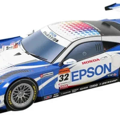 Бумажная модель Автомобиль Honda HSV-010 GT 2011 [высокая сложность]