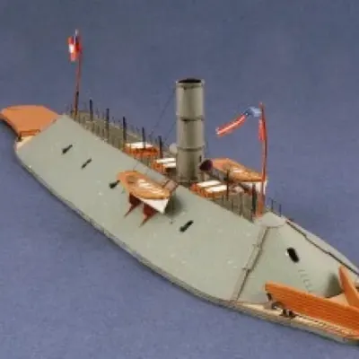 Бумажная модель Броненосец CSS Virginia (1862)