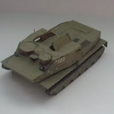 Бумажная модель Бронетранспортер OT-62