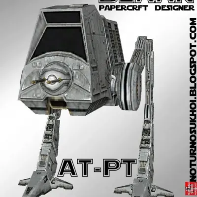 Бумажная модель Шагоход AT-PT (Звездные войны)