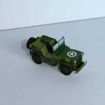 Бумажная модель Армейский автомобиль Willys MB