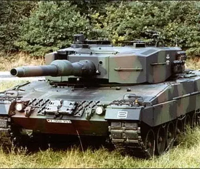 Бумажная модель Танк Леопард 2A4