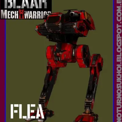 Бумажная модель Робот Flea (MechWarrior)