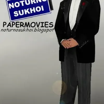 Бумажная модель Дон Вито Корлеоне (Крестный отец)