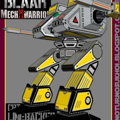 Бумажная модель Робот Penetrator (MechWarrior)