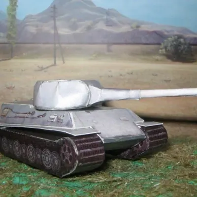 Бумажная модель Танк Lowe